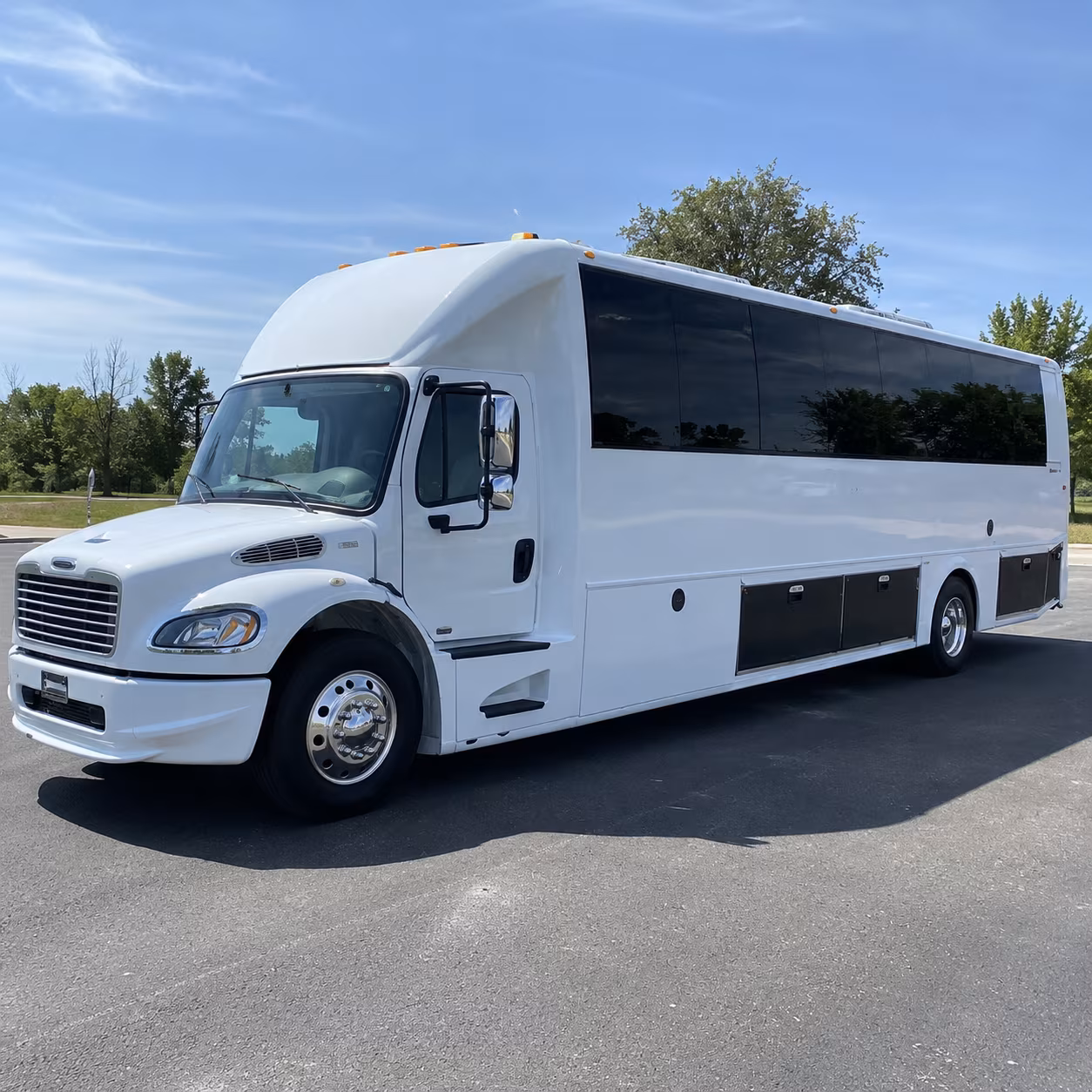 blacksburg 40 passenger party bus