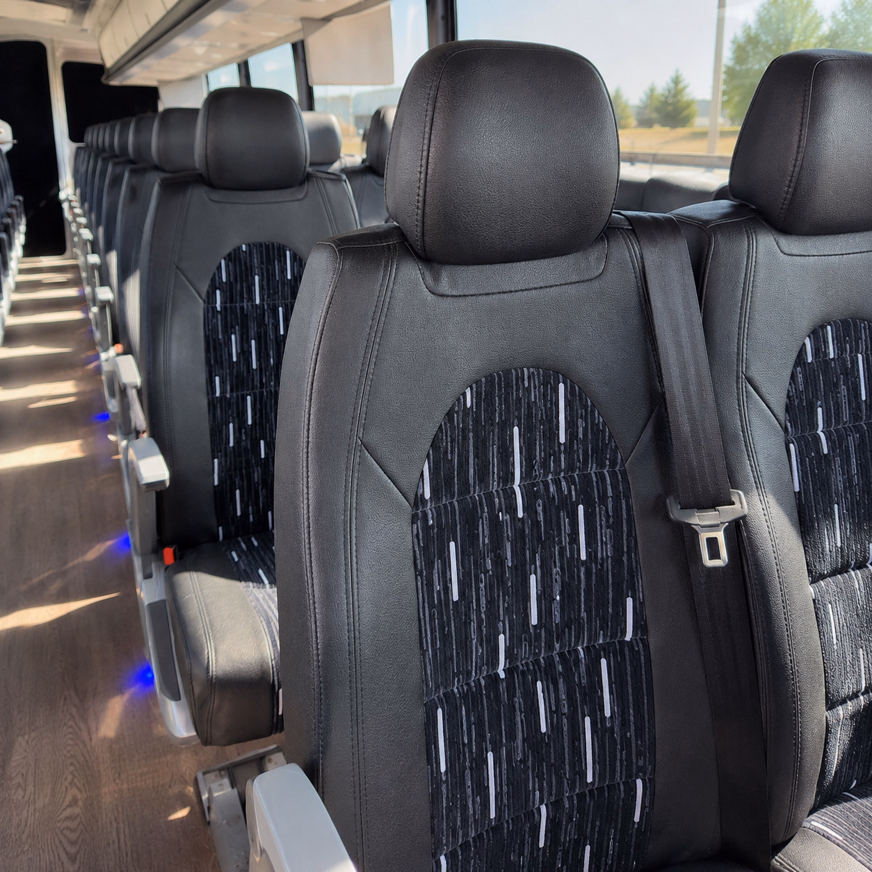 how the type of bus changes the price in newport news virginia