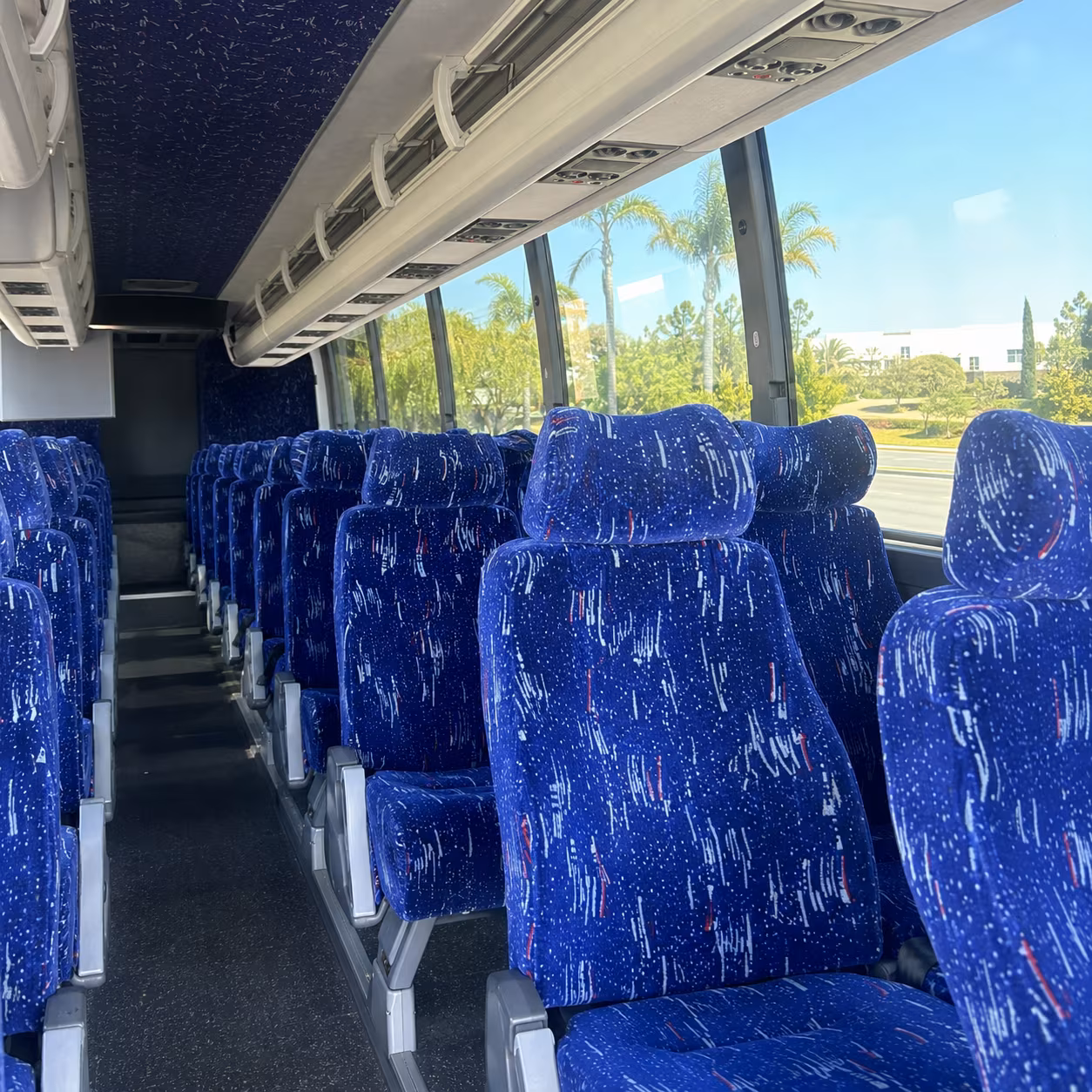 newport news long distance transportation onboard seating
