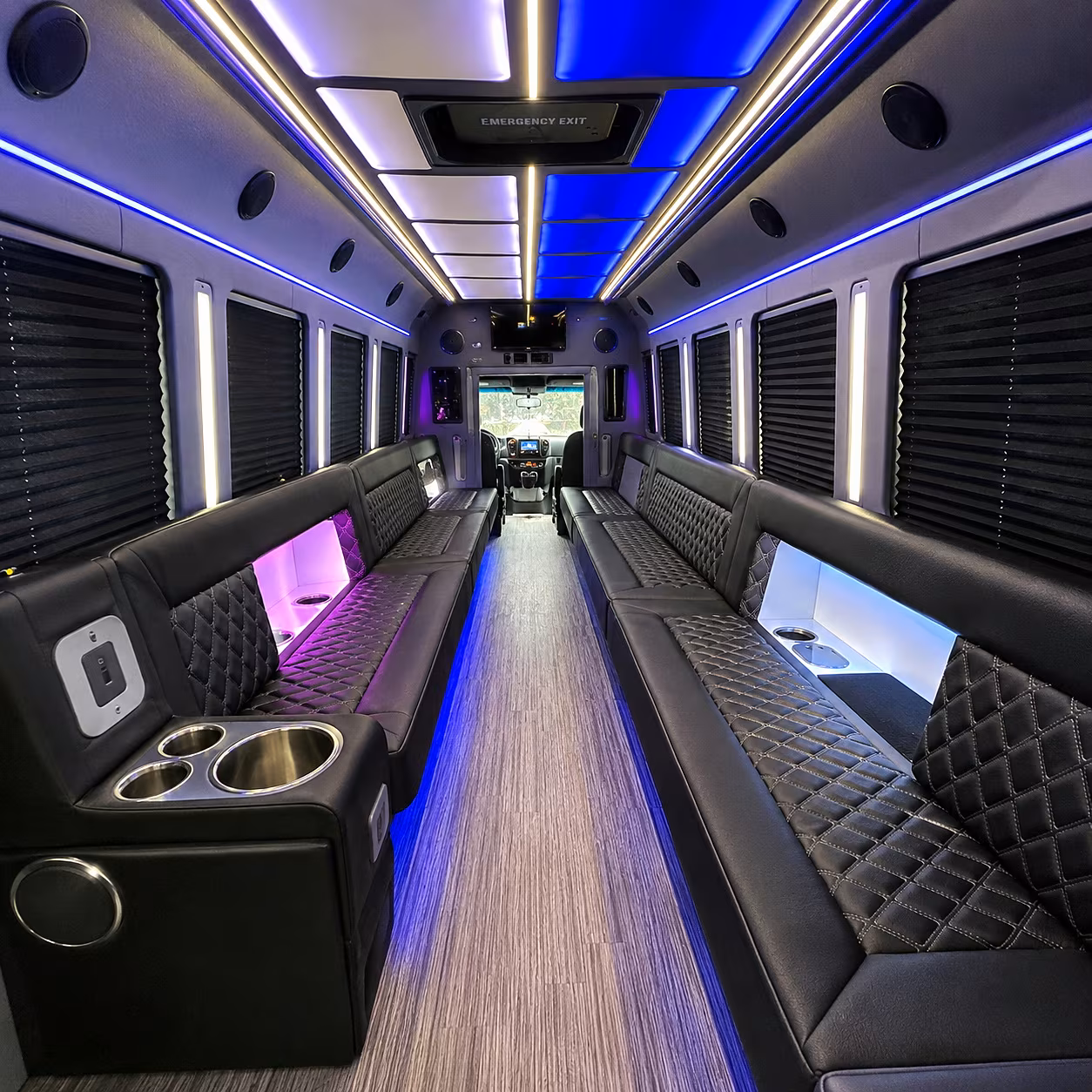 newport news party bus rentals inside